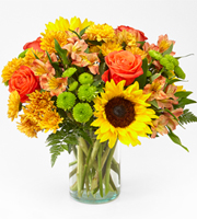 The FTD Golden Hour Bouquet