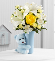 The FTD Baby Boy Big Hug Bouquet
