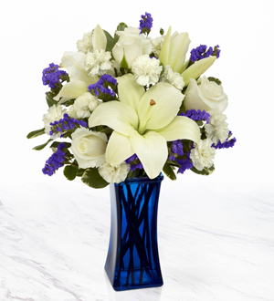 The FTD Beyond Blue Bouquet