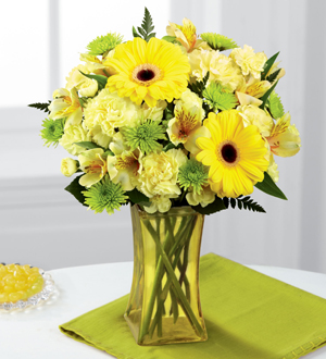 The FTD Lemon Groove Bouquet