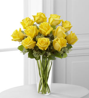 The FTD Yellow Rose Bouquet