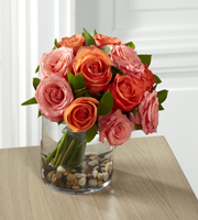 The FTD Blazing Beauty Rose Bouquet