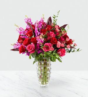 The FTD Hearts Wishes Luxury Bouquet