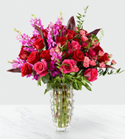 The FTD Hearts Wishes Luxury Bouquet