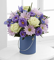 The FTD Color Your Day With Tranquility Bouquet