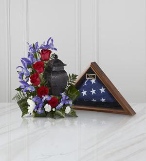 The FTD Patriotic Tribute Arrangement