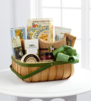 The FTD Heartfelt Sympathies Gourmet Basket