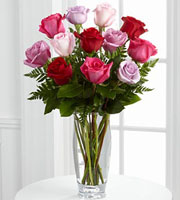 The FTD Captivating Color Rose Bouquet by Vera Wang
