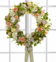 The FTD Garden Splendor Wreath