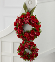 The FTD Love's Eternity Pew Arrangement