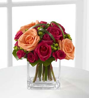 The FTD Deep Emotions Rose Bouquet by BHG