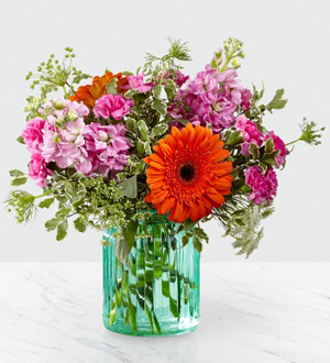 The FTD Aqua Escape Bouquet by Better Homes and Gardens 