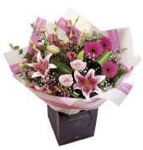 Pink Radiance Hand tied